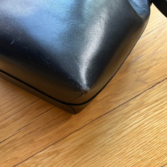 Mansur Gavriel Mini Bucket Bag Black/Ballerina - Picture 10 of 14